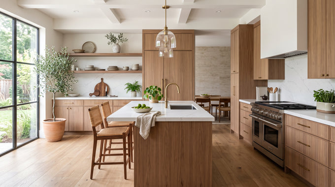 Natural Wood & White Oak Cabinets: 2026’s #1 Look
