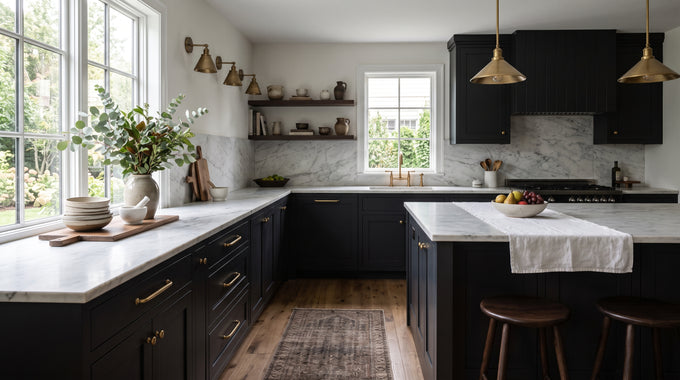 Matte Black vs Gold Cabinet Hardware: Which to Choose
