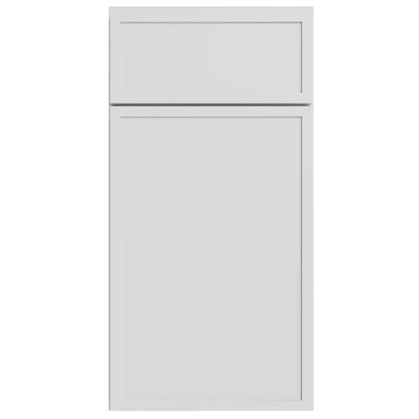 KCD Oslo White B15 Sample Door, Drawer Front & Face Frame