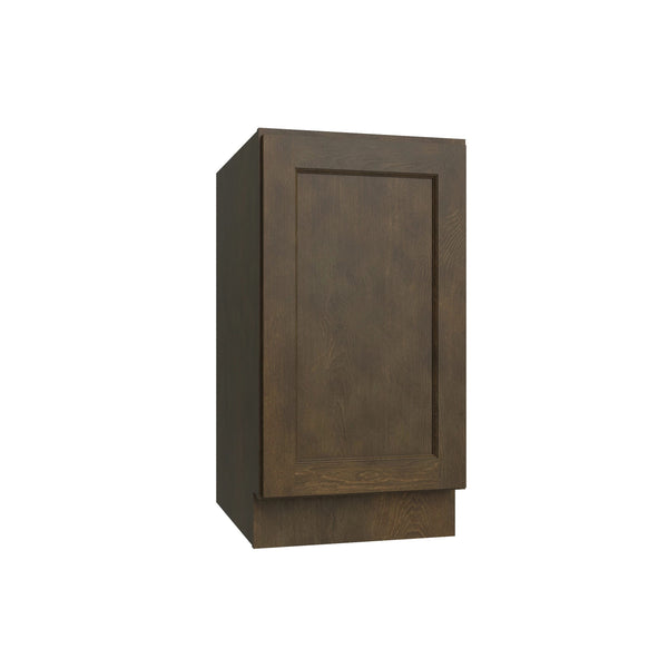 KCD Brooklyn Slate Full Height Single Door Base Cabinet - 18" W