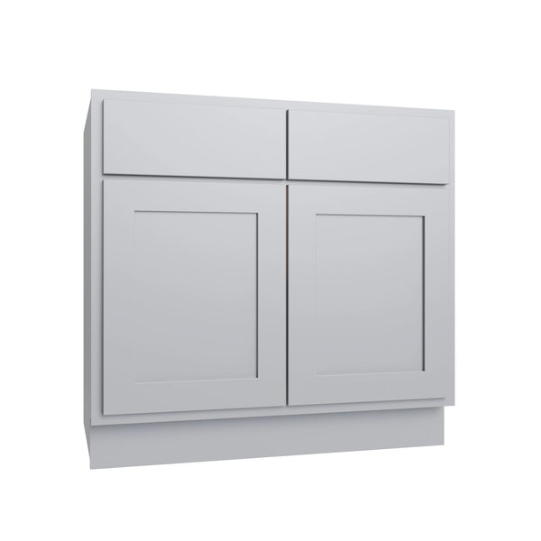 KCD Essential Gray Sink Base Cabinet w/ CS - 42" W