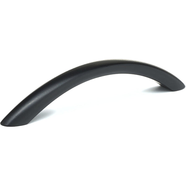 Richelieu 16338 modern cabinet pull in matte black