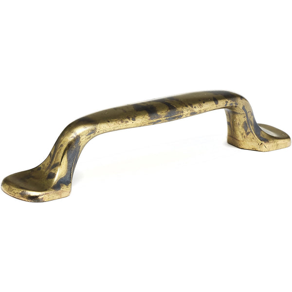 Richelieu 2377 traditional cabinet pull in oxidized brass