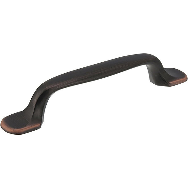 Richelieu 2377 traditional cabinet pull in brushed oil-rubbed bronze