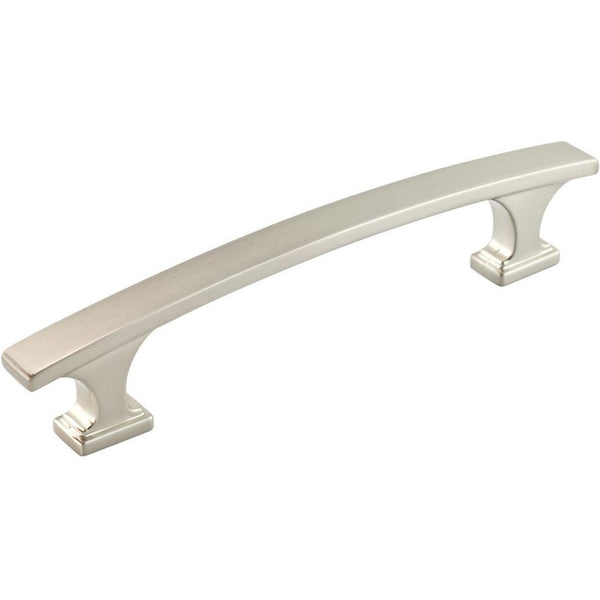 Richelieu 5254 transitional cabinet pull in brushed nickel