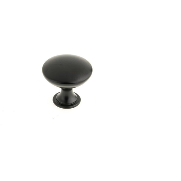 Richelieu 9041 modern cabinet knob in matte black
