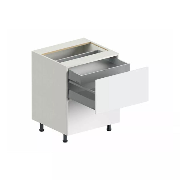 Fabuwood Illume Catalina Gris Nube 24" W Interior Roll Out for 2 Drawer Base