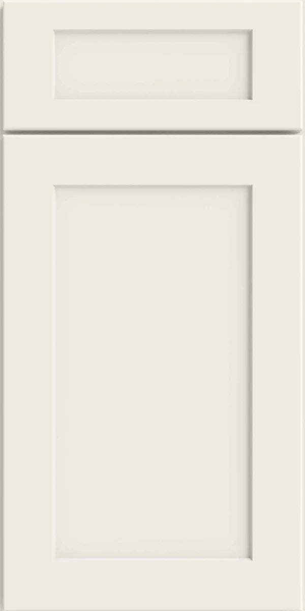CNC Luxor Glencove Sleek White door sample
