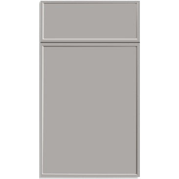 Eurocraft Haze Gray Slim Shaker Cabinet Door Sample