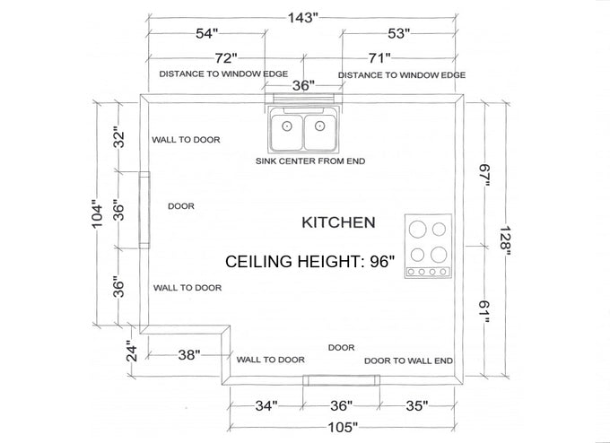 How to Measure Your Kitchen for New Cabinets