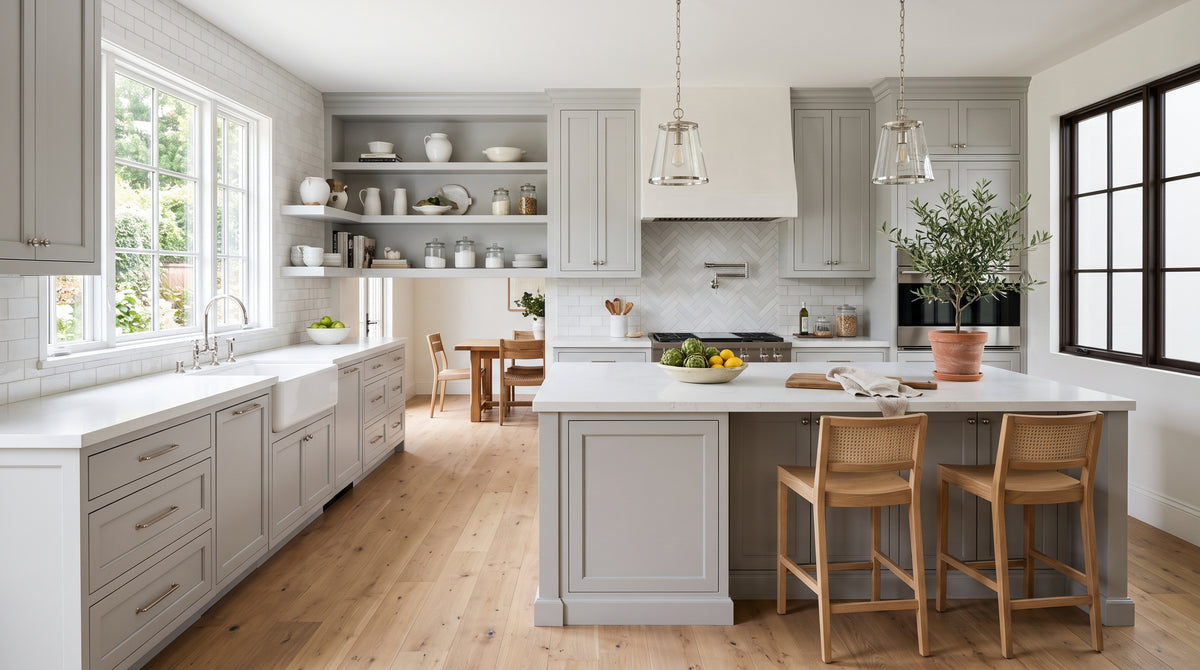Transitional Kitchen Design: The Most Popular Style of 2026 — Direct Cabinet Deals