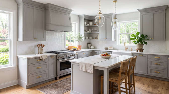 Coastal & Beach Kitchen Cabinet Ideas