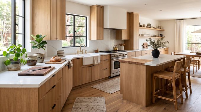 What Cabinet Color Goes With Wood Floors?
