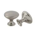 KCD Decorative Hardware 30mm Diecast Knob Satin Nickel - product photo