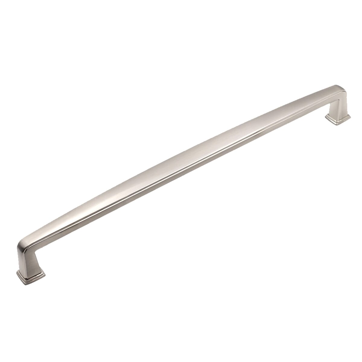 KCD Decorative Hardware Charlotte Appliance Pull 12" C/C Satin Nickel - product photo