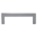 KCD Decorative Hardware Modern Square Pull 96mm CC Polish Chrome - product photo