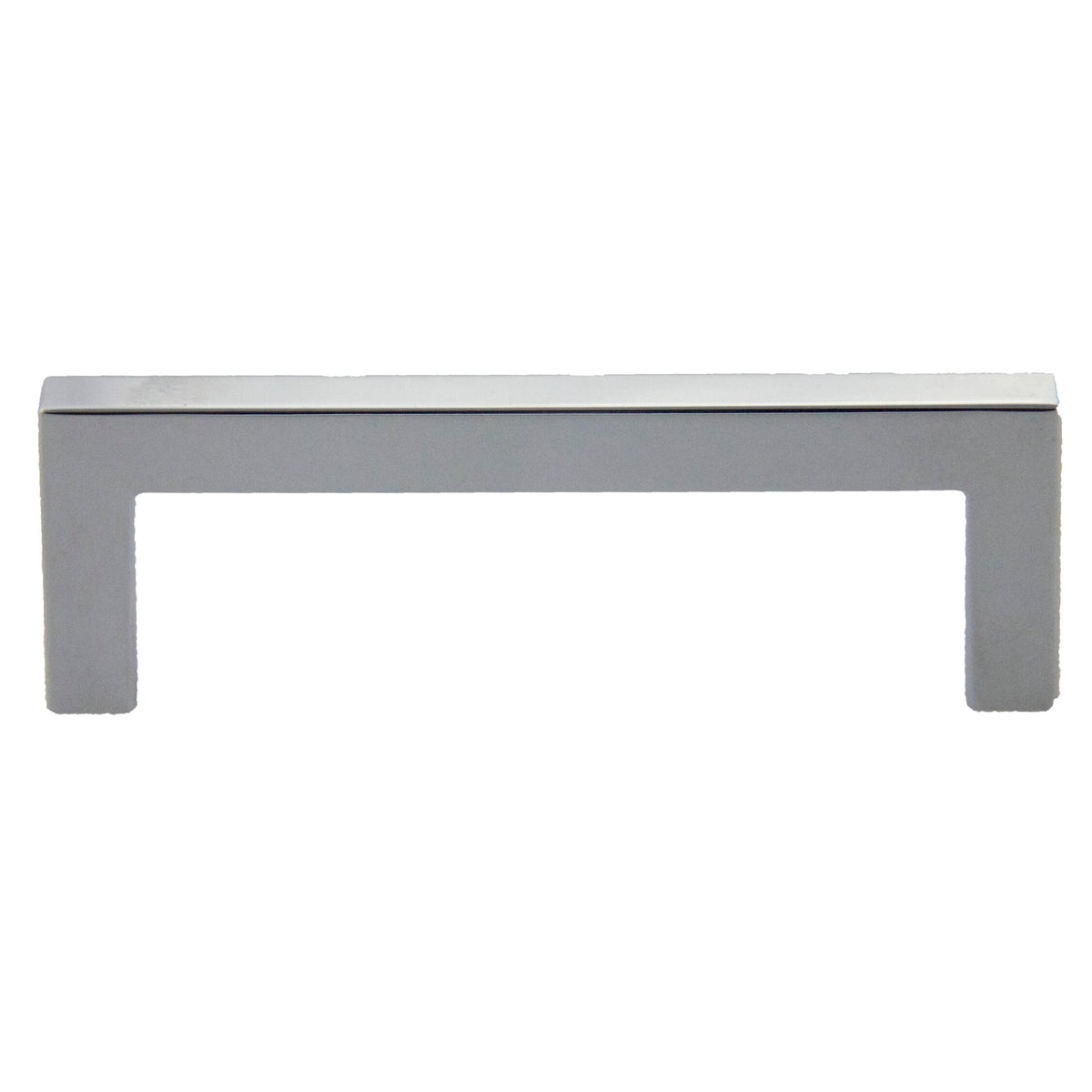 KCD Decorative Hardware Modern Square Pull 96mm CC Polish Chrome - product photo