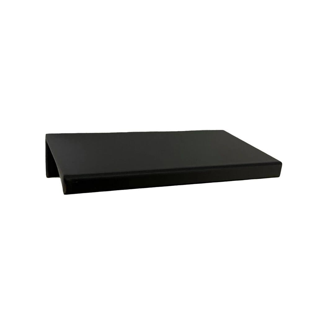 KCD Decorative Hardware Decorative Hardware Perfect Edge Pull 46mm 3" OL Matte Black W/#6*1/2" Screw - product photo