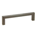 KCD Decorative Hardware Modern Square Pull 128mm CC Satin Nickel - product photo