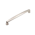 KCD Decorative Hardware Charlotte Appliance Pull 8" C/C Satin Nickel - product photo