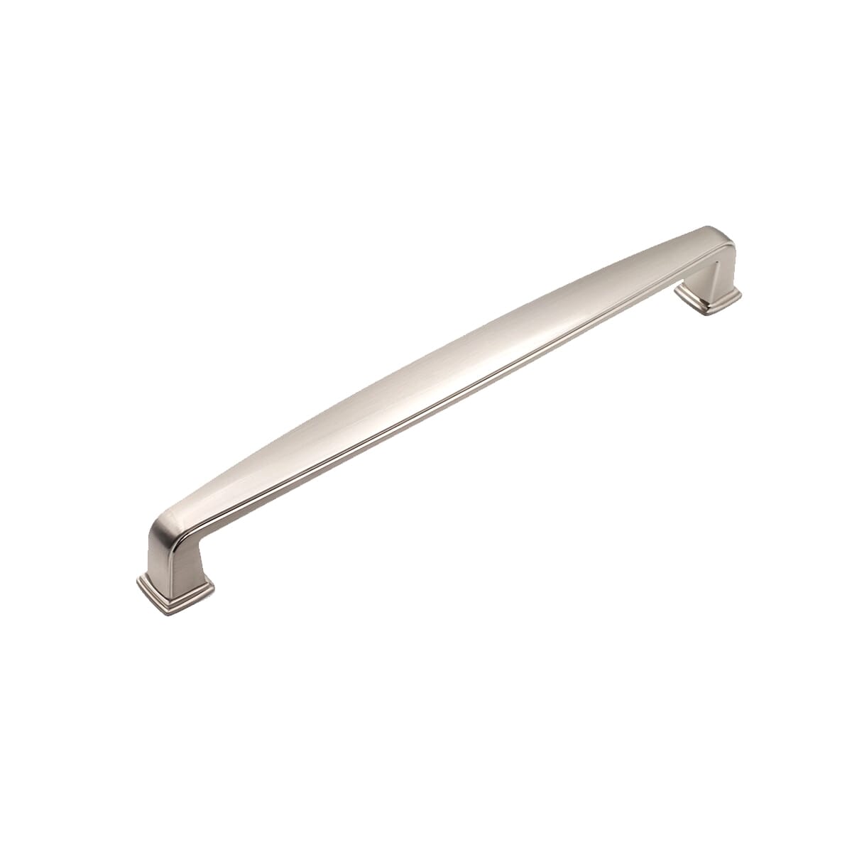 KCD Decorative Hardware Charlotte Appliance Pull 8" C/C Satin Nickel - product photo