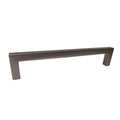 KCD Decorative Hardware Modern Square Pull 160mm CC Dark Pewter - product photo