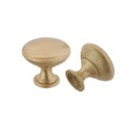 KCD Decorative Hardware 30mm Diecast Knob Satin Brass - product photo