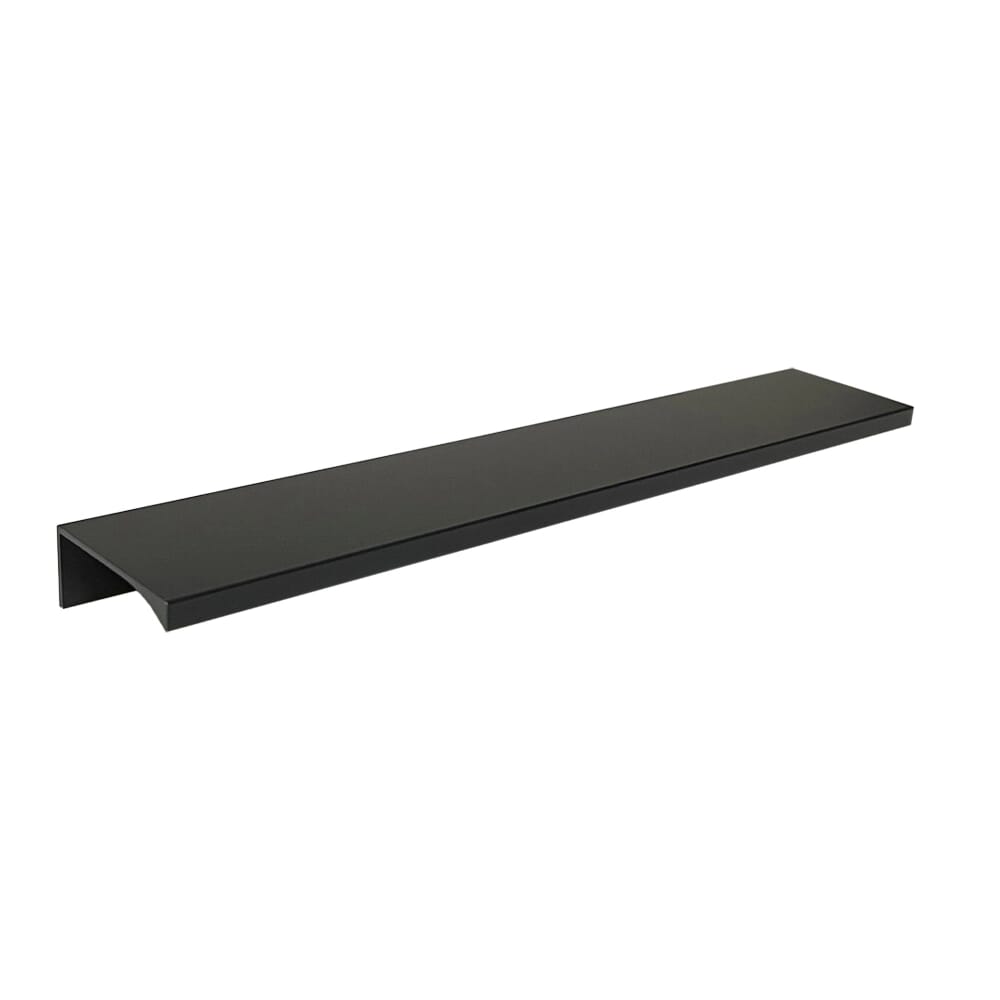 KCD Decorative Hardware Decorative Hardware Perfect Edge Pull 189mm C/C 9" OL Matte Black W/#6*1/2" Screw - product photo