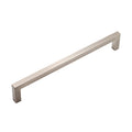 KCD Decorative Hardware Modern Square Appliance Pull 8" C/C Satin Nickel - product photo
