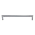 KCD Decorative Hardware Modern Square Pull 192mm CC Polished Chrome - product photo