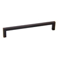 KCD Decorative Hardware Modern Square Pull 192mm CC Oil Brushed Bronze - product photo