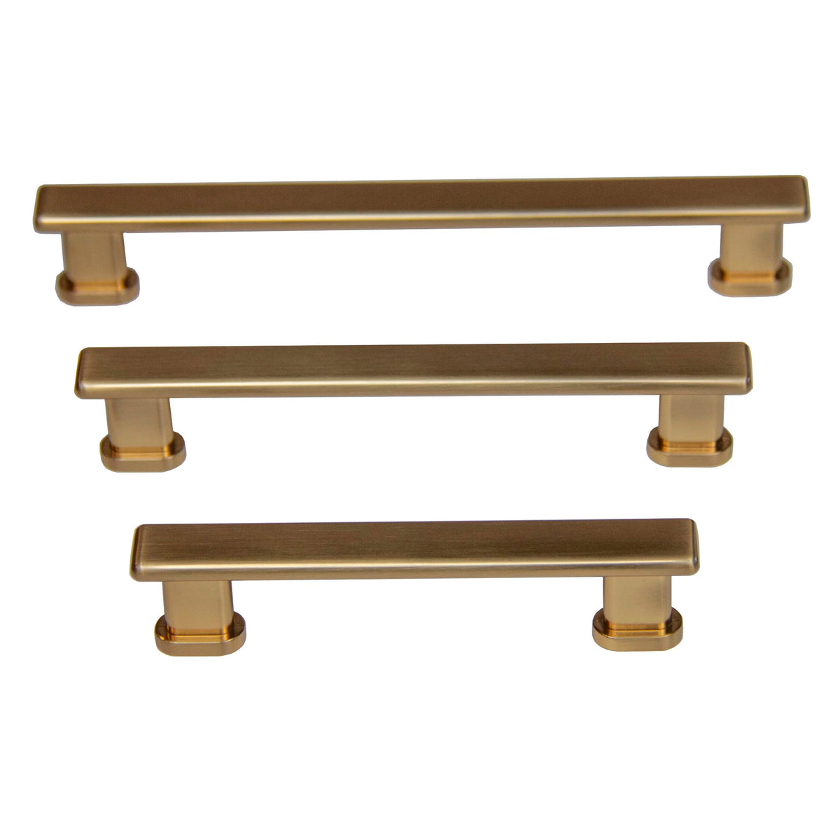 KCD Decorative Hardware Manhattan Pull 96mm CC Rose Gold - product photo