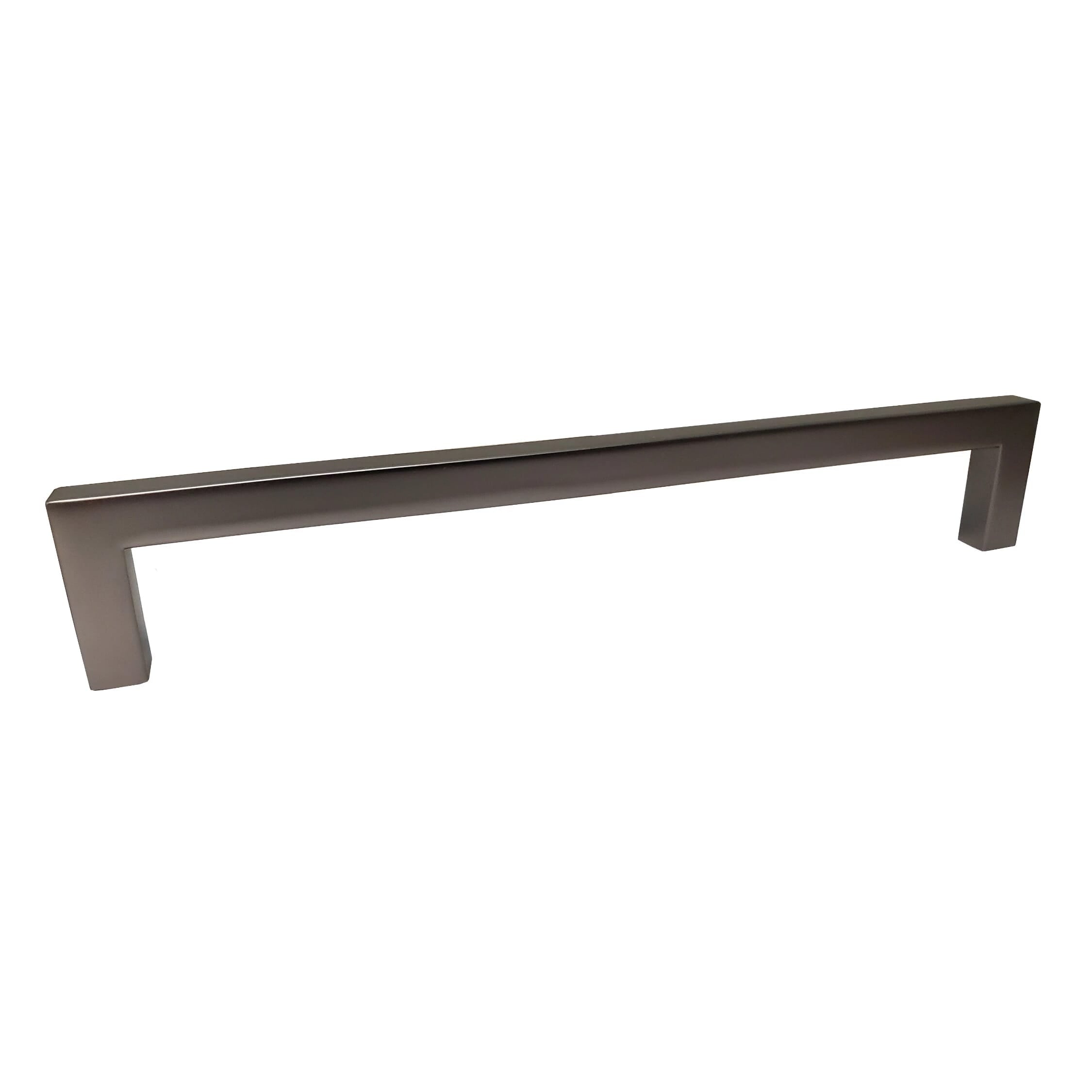 KCD Decorative Hardware Modern Square Pull 192mm CC Dark Pewter - product photo