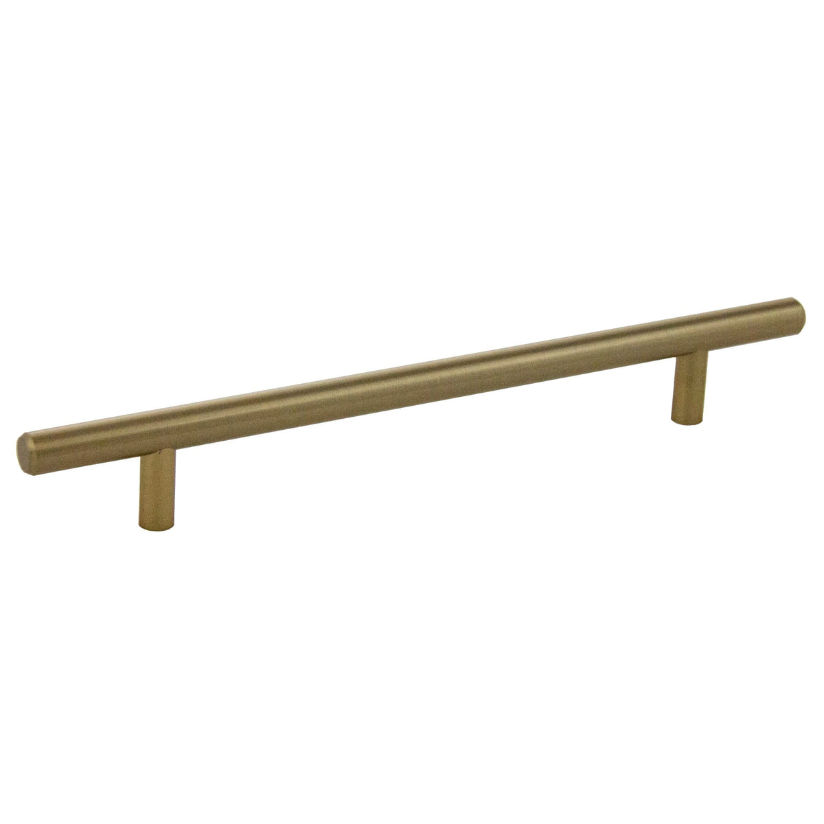 KCD Decorative Hardware Bar Pull 10" OL x 7" CC x 12mm Dia Rose Gold - product photo