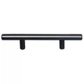 KCD Decorative Hardware Bar Pull 8" OL x 5" CC x 12mm Dia Dark Pewter - product photo