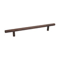KCD Decorative Hardware Bar Pull 10" OL x 7" CC x 12mm Dia Oil Brushed Bronze - product photo
