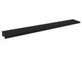 KCD Decorative Hardware Decorative Hardware Perfect Edge Pull 132mm*2 C/C 12" OL Matte Black W/#6*1/2" Screw - product photo