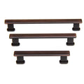KCD Decorative Hardware Manhattan Pull 96mm CC Oil Rubbed Bronze - product photo