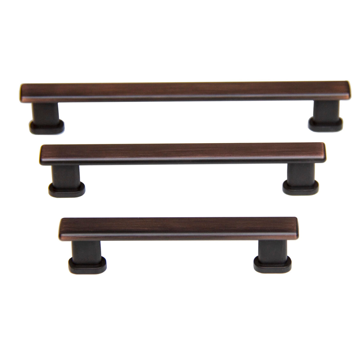 KCD Decorative Hardware Manhattan Pull 96mm CC Oil Rubbed Bronze - product photo