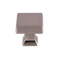 KCD Decorative Hardware 29.8mm Colorado Square Knob Satin Nickel - product photo