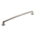KCD Decorative Hardware Vail Appliance Pull 12" C/C Satin Nickel - product photo