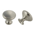 KCD Decorative Hardware 30mm Diecast Knob Satin Chrome - product photo