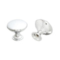 KCD Decorative Hardware 30mm Diecast Knob Polish Chrome - product photo