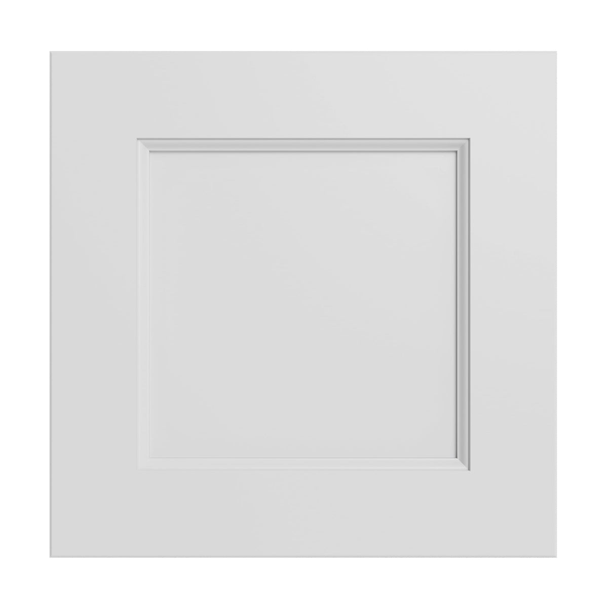 KCD Brooklyn Bright White Sample Door - 15" W x 15" H - product photo