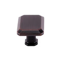 KCD Decorative Hardware 36x28 Rectangular Knob Oil Rub - product photo