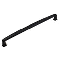 KCD Decorative Hardware Charlotte Appliance Pull 12" C/C Matte Black - product photo