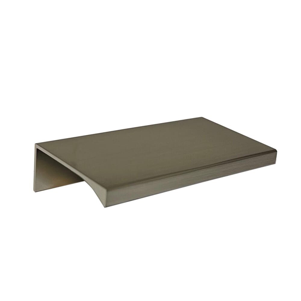 KCD Decorative Hardware Decorative Hardware Perfect Edge Pull 46mm C/C 76mm OL 3" Satin Nickel W/#6*1/2" Screw - product photo