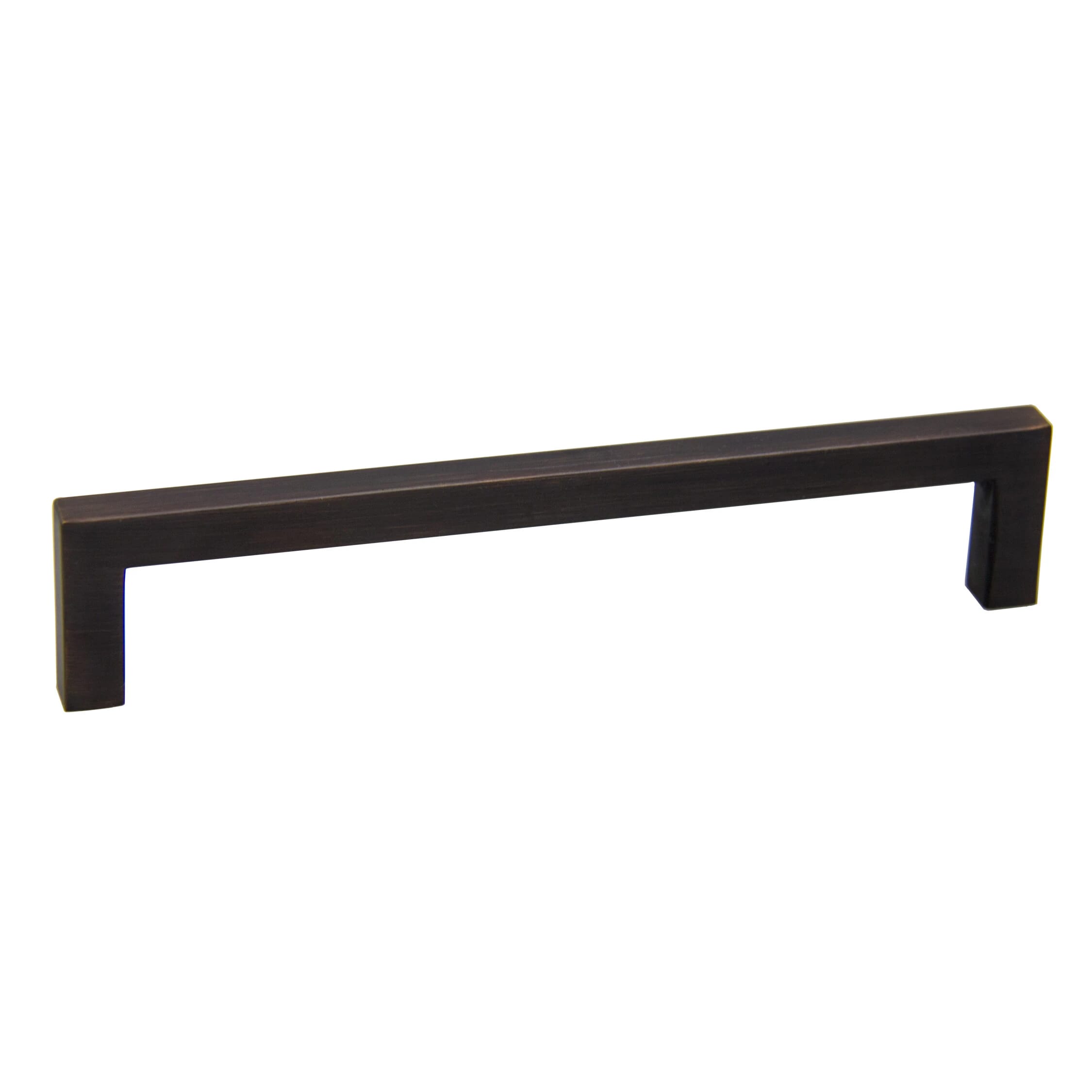 KCD Decorative Hardware Modern Square Pull 160mm CC Oil Brushed Bronze - product photo