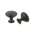 KCD Decorative Hardware 30mm Diecast Knob Weathered Black - product photo