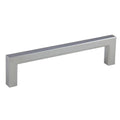 KCD Decorative Hardware Modern Square Pull 128mm CC Polished Chrome - product photo